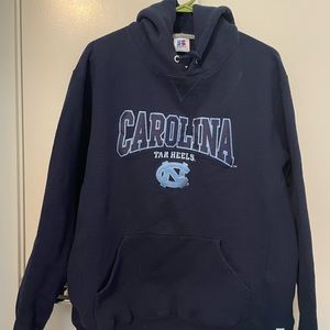 Russell Navy UNC Hoodie - Mens Large